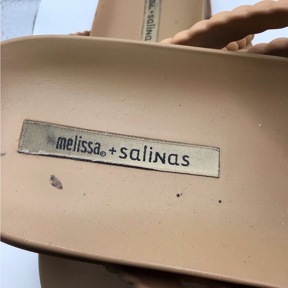 Melissa Cosmic Salinas Slide Sandal in Tan Size 9 - Picture 4 of 5
